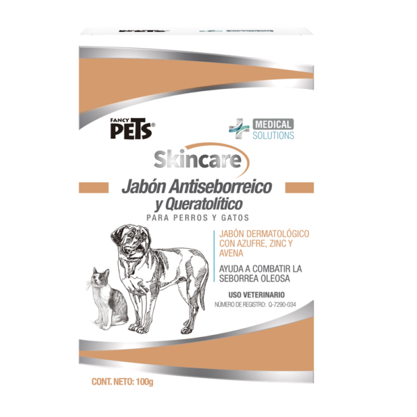 Jabón Antiseborreico y Queratolitico (Fancy Pets)