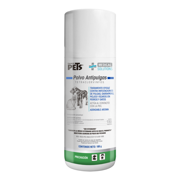 Polvo Antipulgas para perro y gato (Fancy Pets)